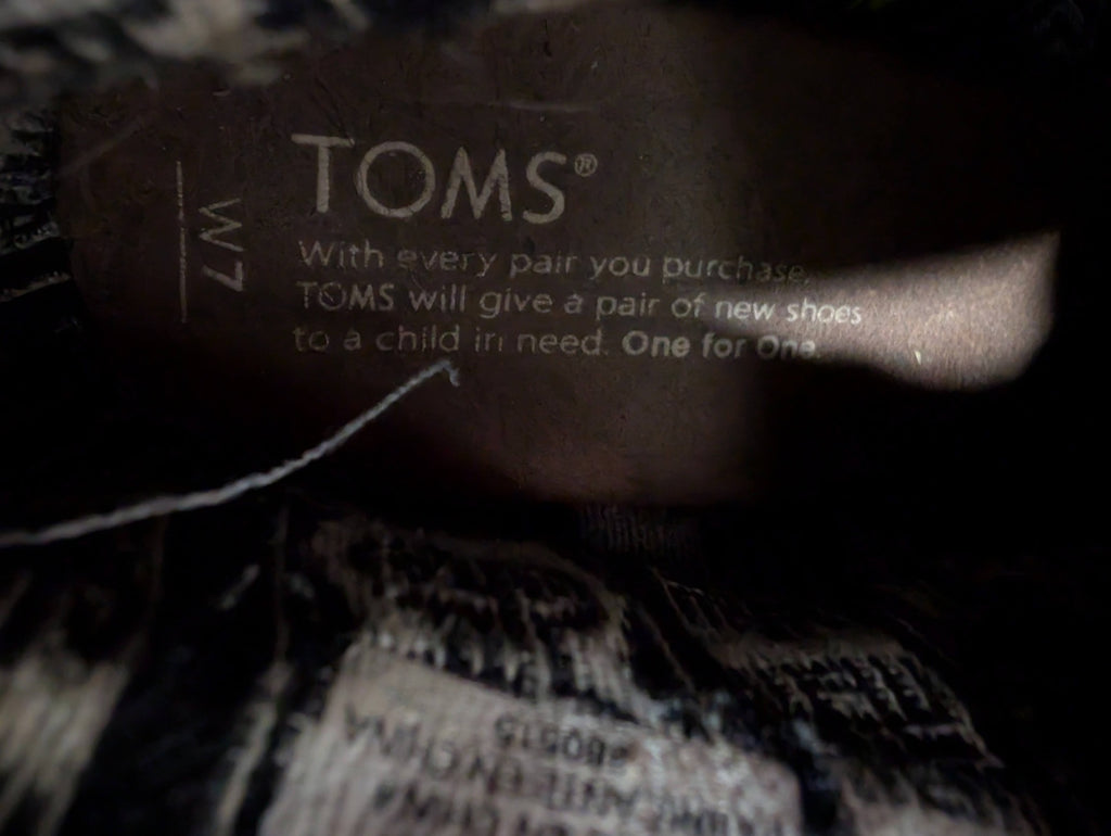 Toms wedge boot - SZ 7