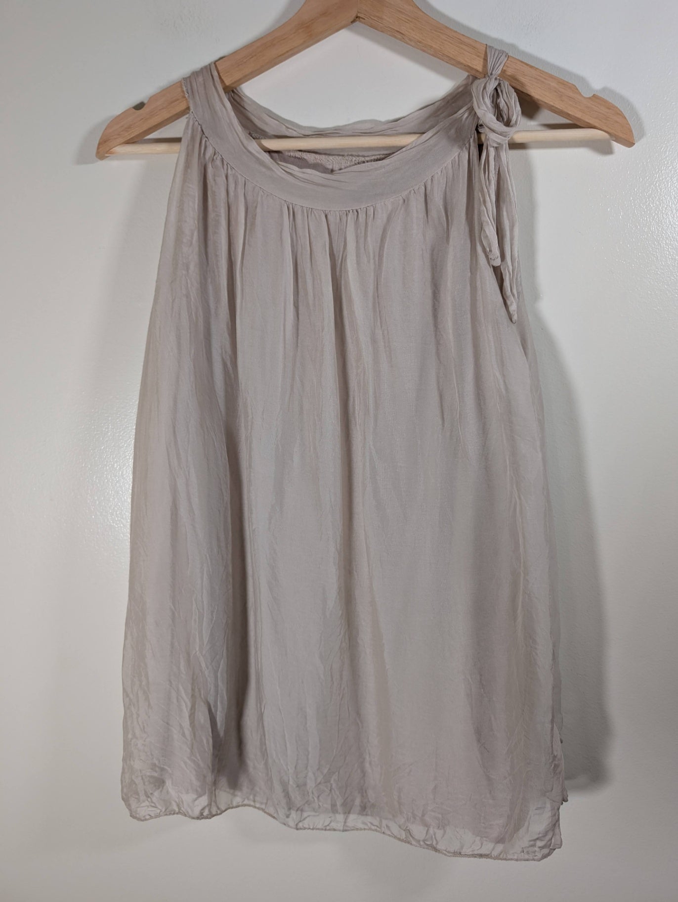 Elena Baldi silk blouse - Small (minor flaw)