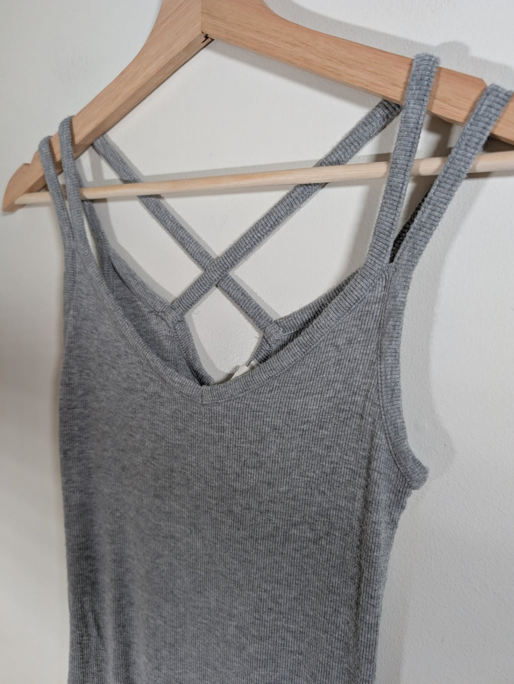 Garage grey ribbed dress - Small