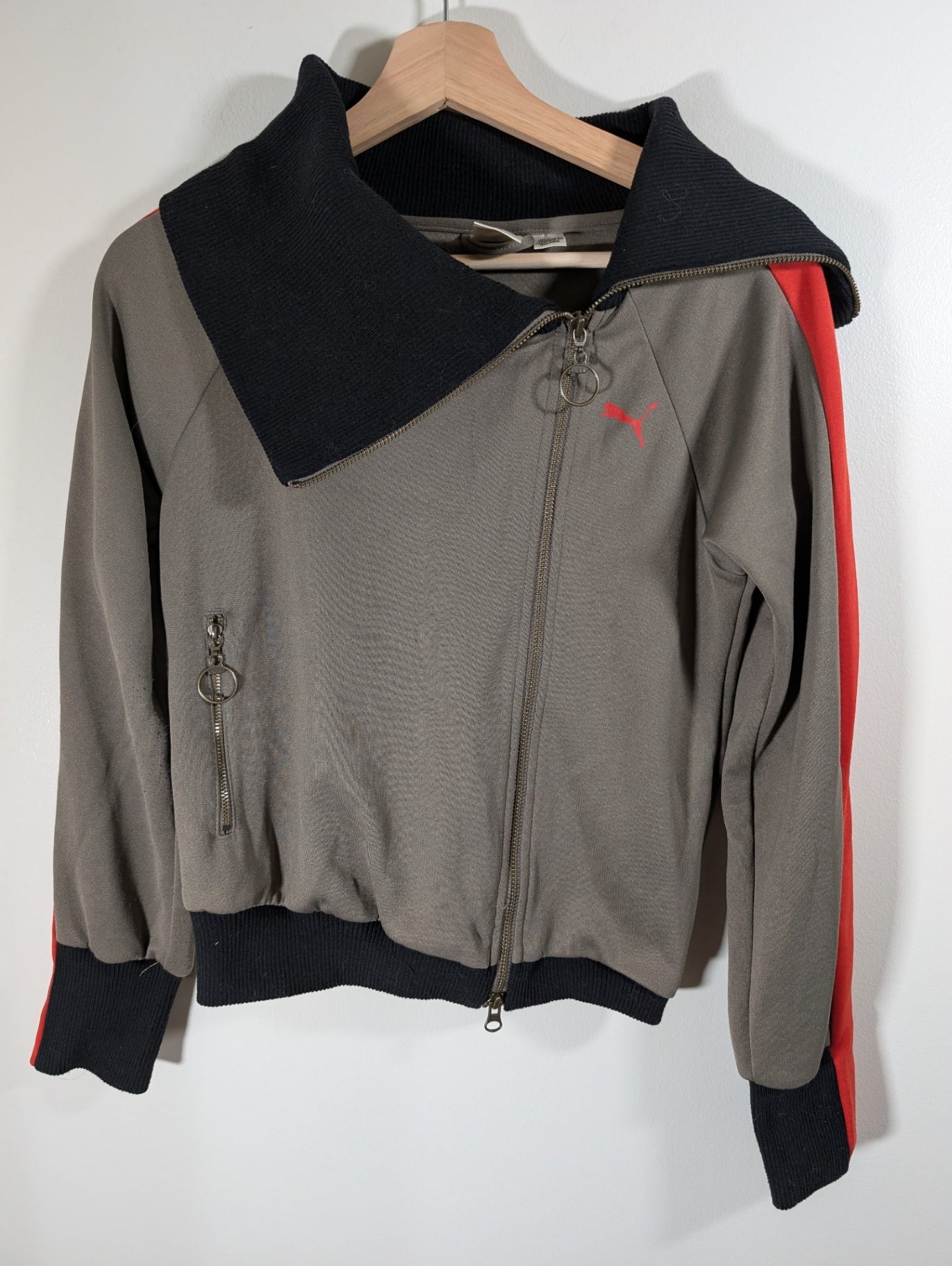 Puma rebel reload cropped hoodie - XS