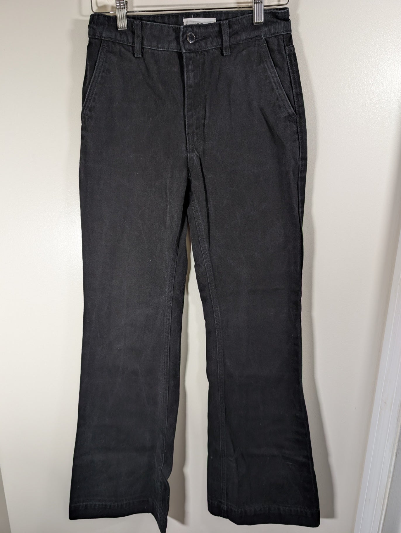 MNG black flare jeans - SZ 4