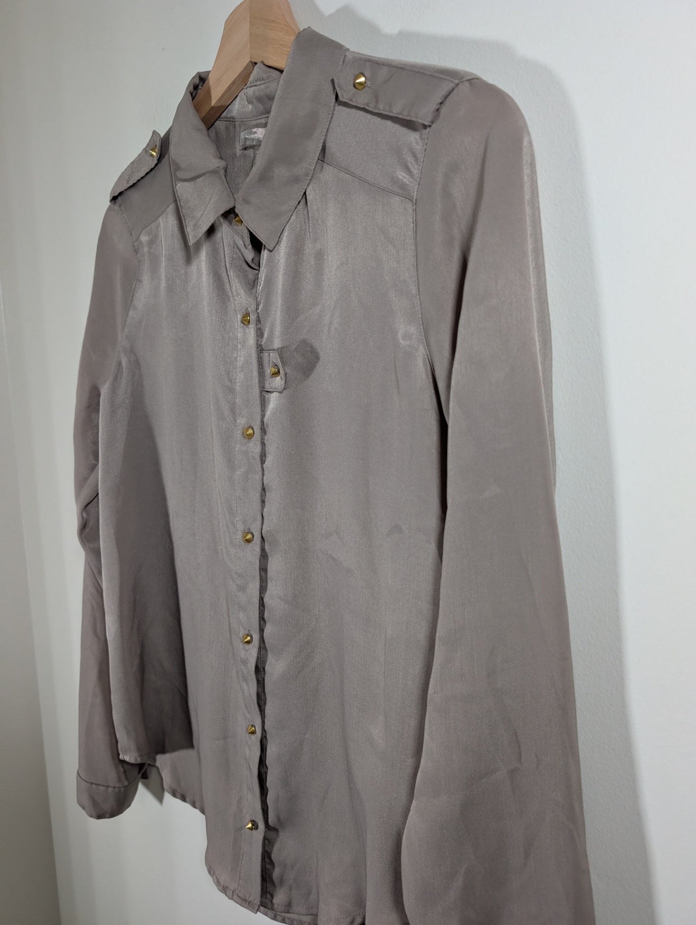 Forever 21 military-style blouse - XS