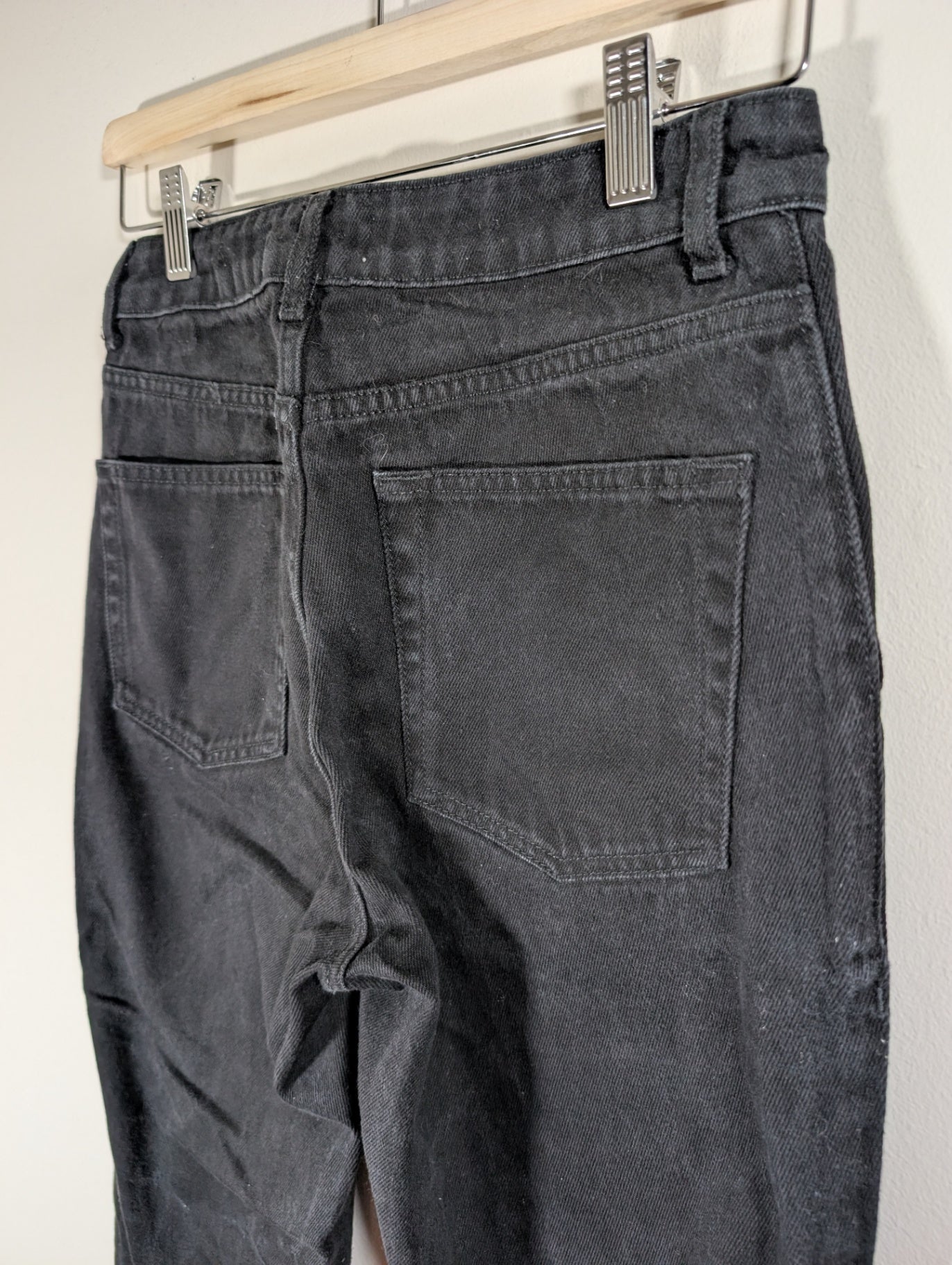 MNG black flare jeans - SZ 4