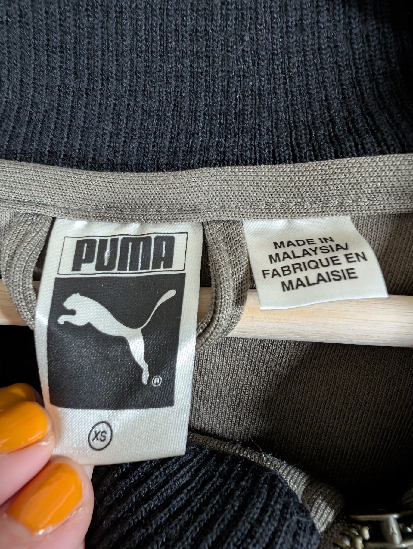 Puma rebel reload cropped hoodie - XS