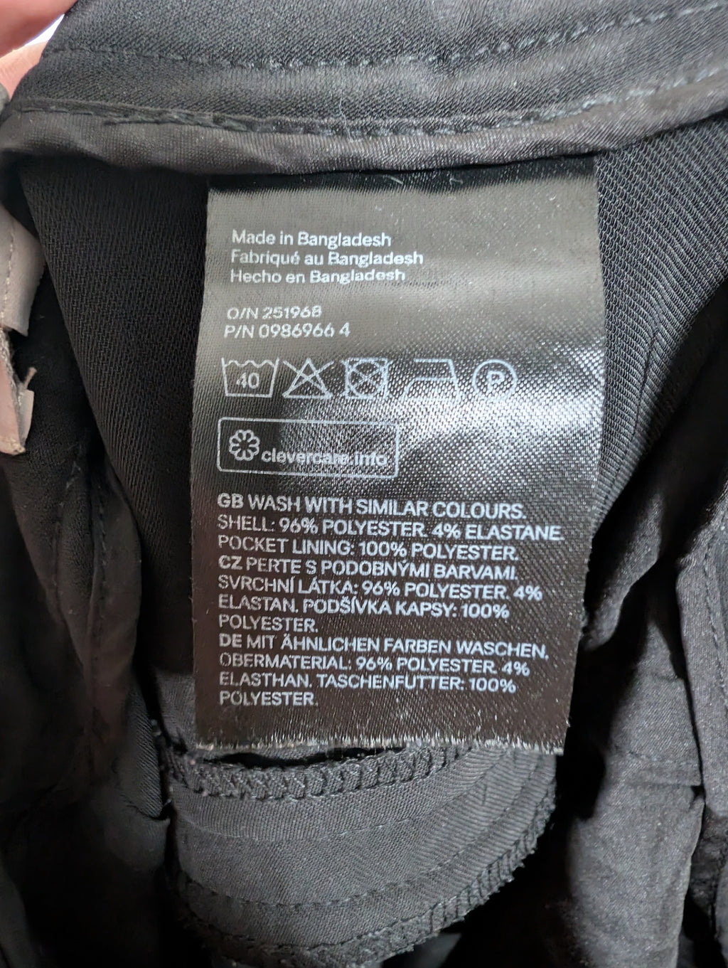 H&M black trousers - 4