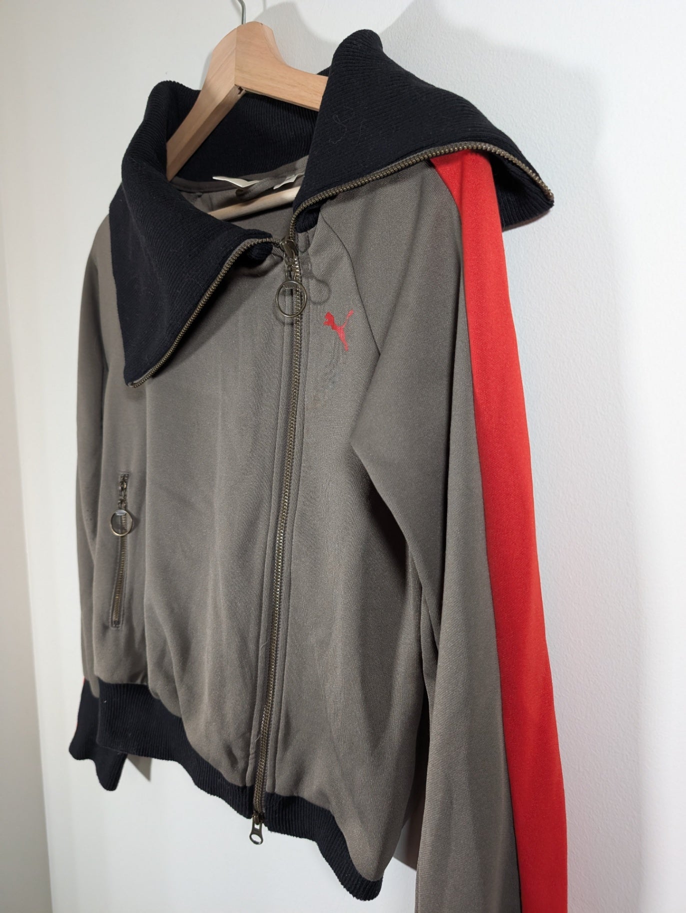 Puma rebel reload cropped hoodie - XS