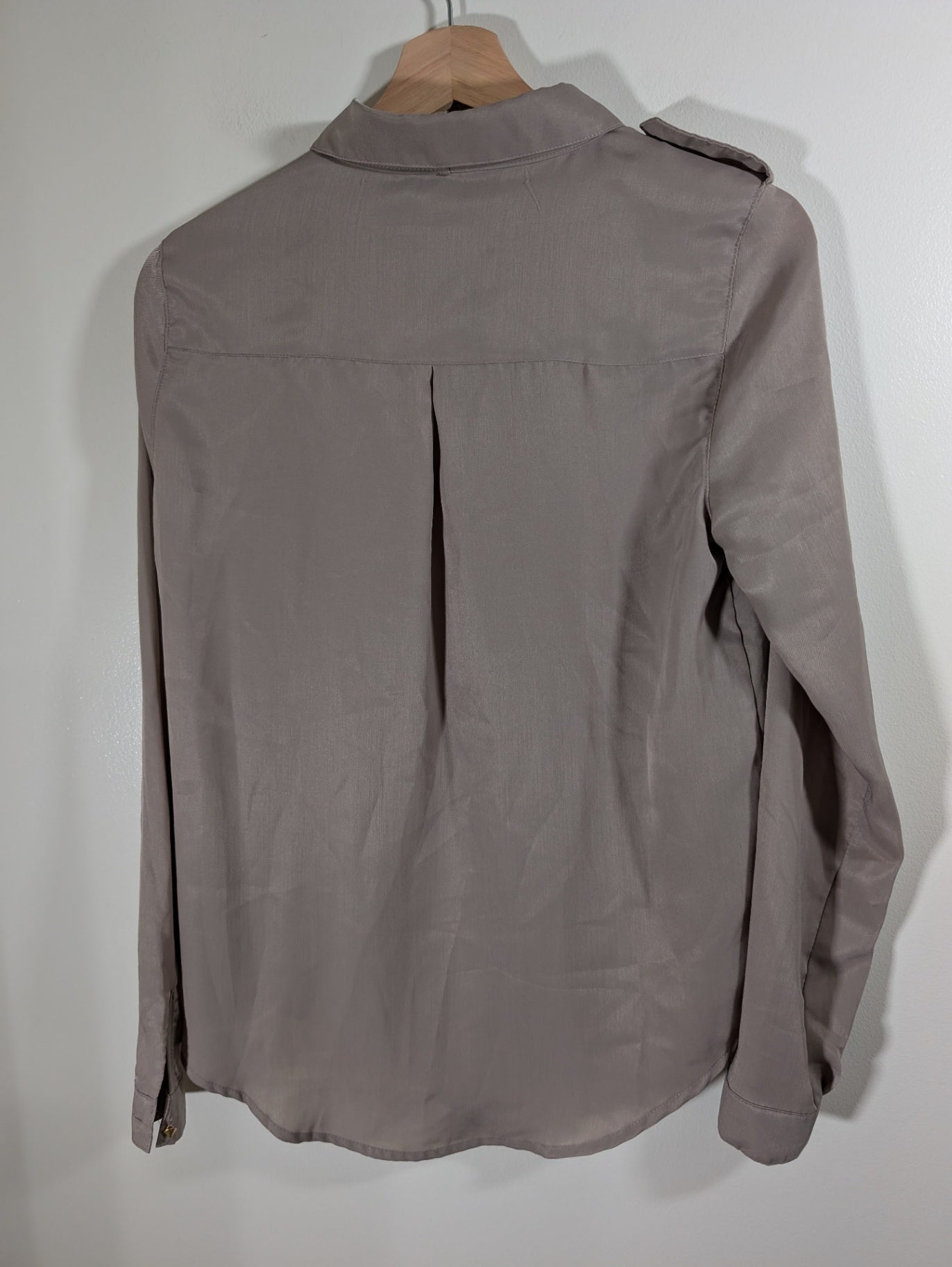 Forever 21 military-style blouse - XS