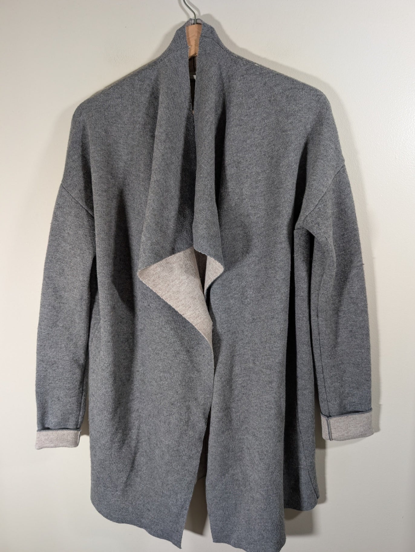 Catherine MaLandrino grey cardigan - Small