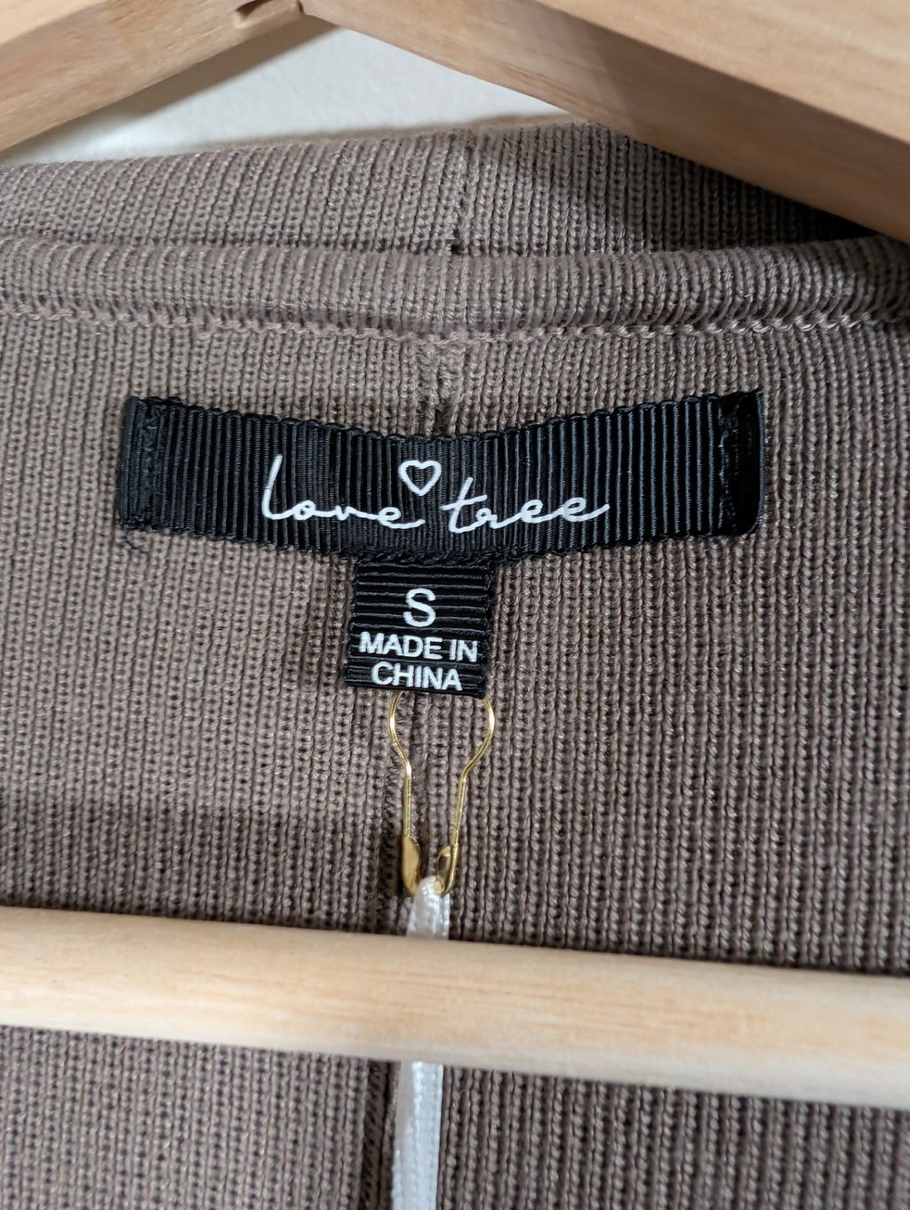 Love tree truffle cardigan - Small