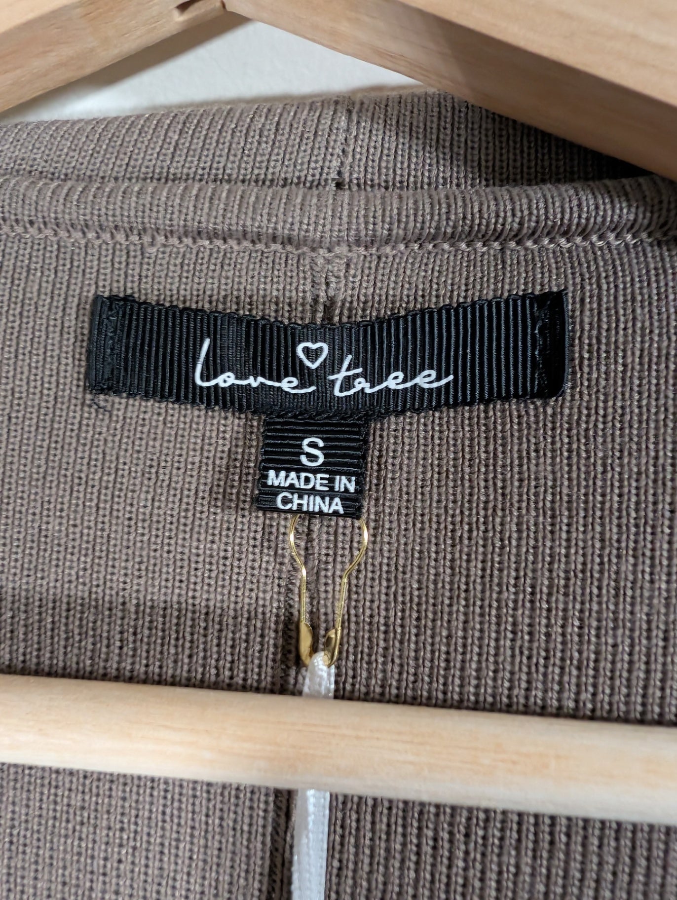 Love tree truffle cardigan - Small
