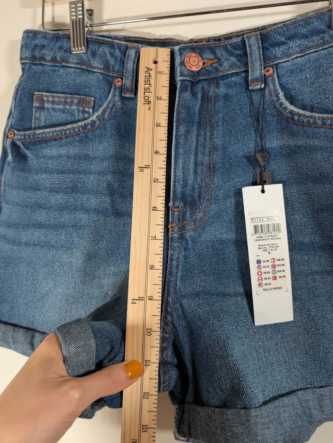 Noisy May denim shorts - Small
