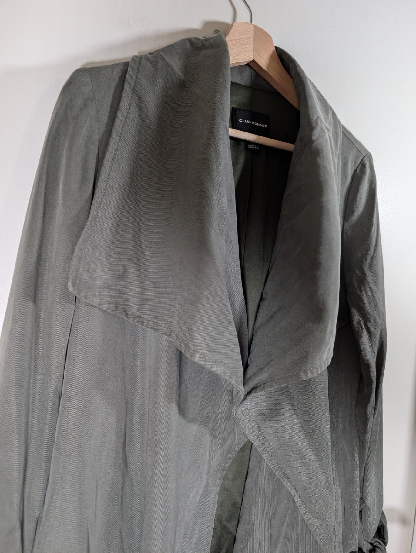 CLUB MONACO green jacket - Small