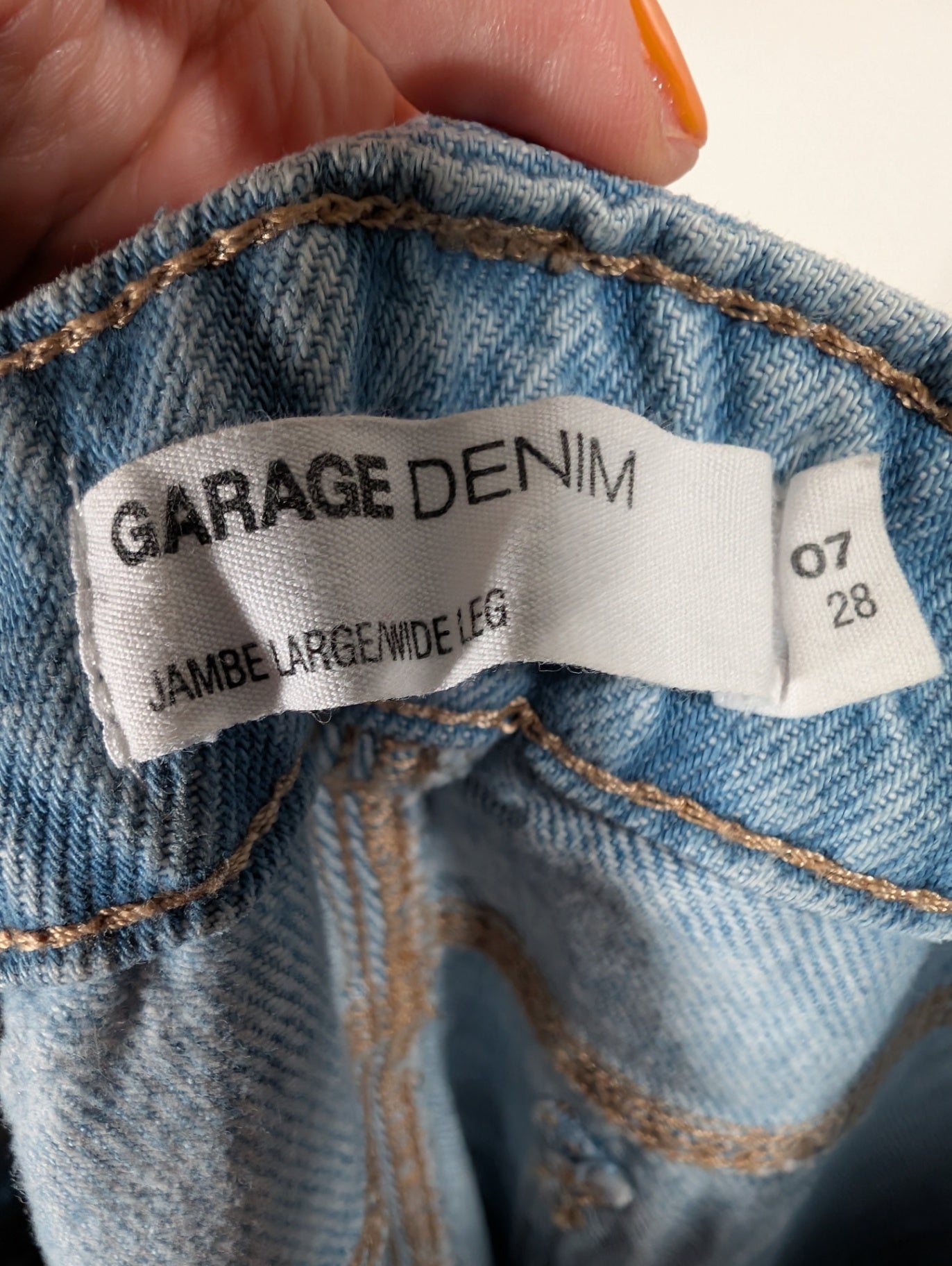 Garage wavy jeans - SZ 7