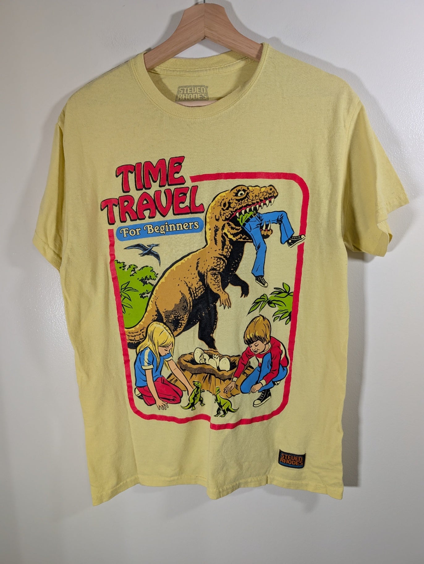 Steven Rhodes time travel tee - Medium