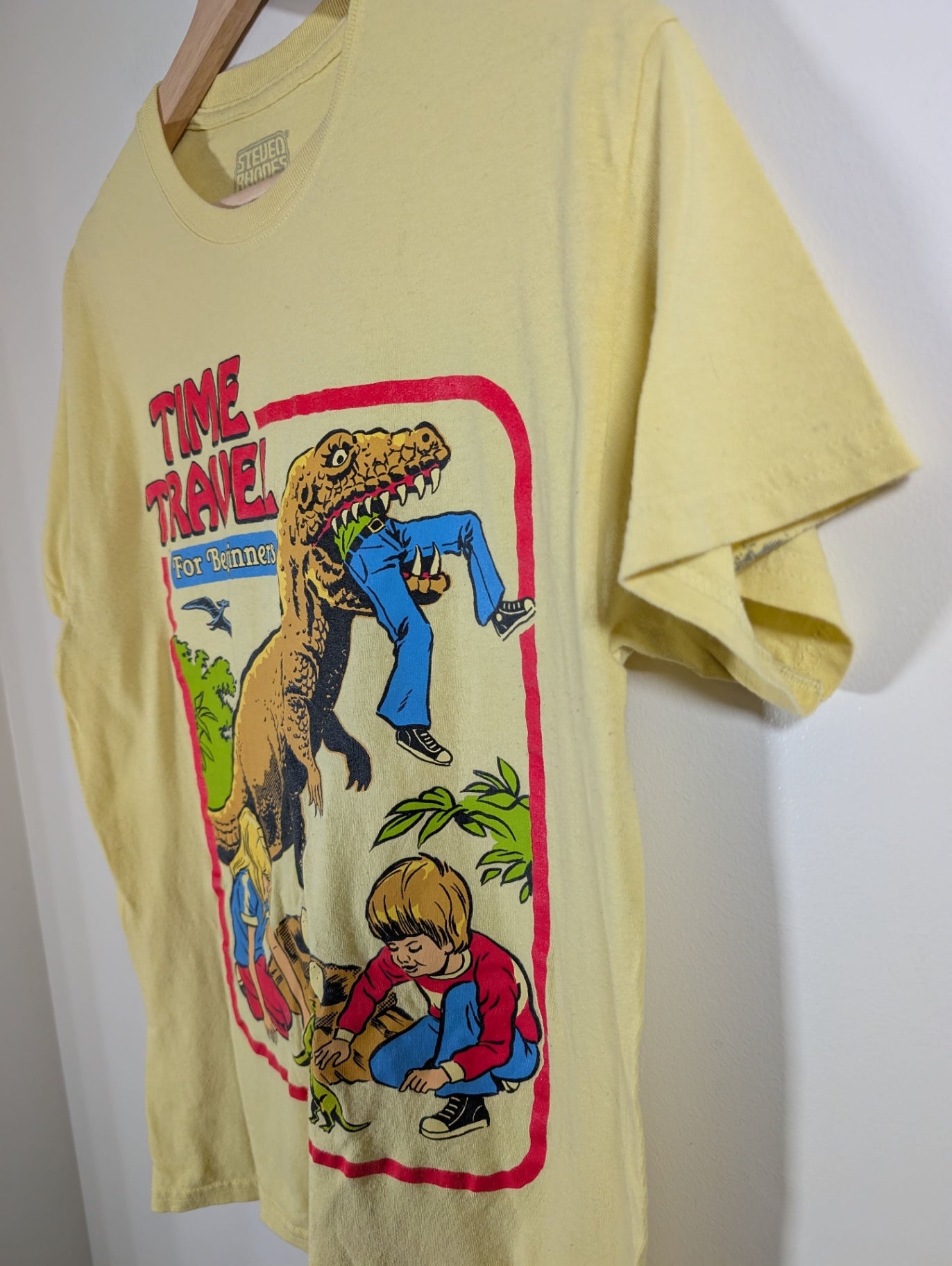Steven Rhodes time travel tee - Medium
