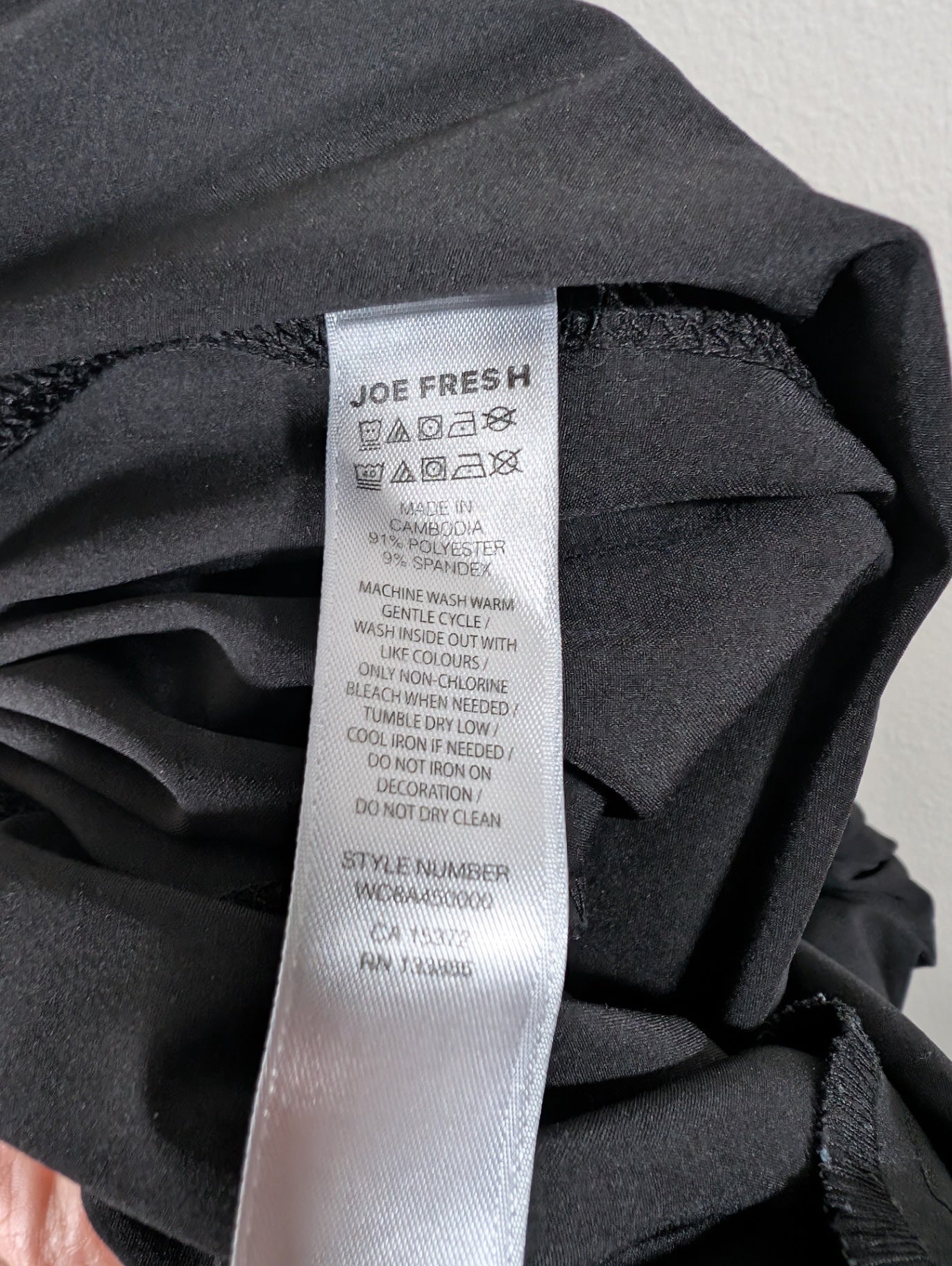 Joe Fresh black joggers - XS