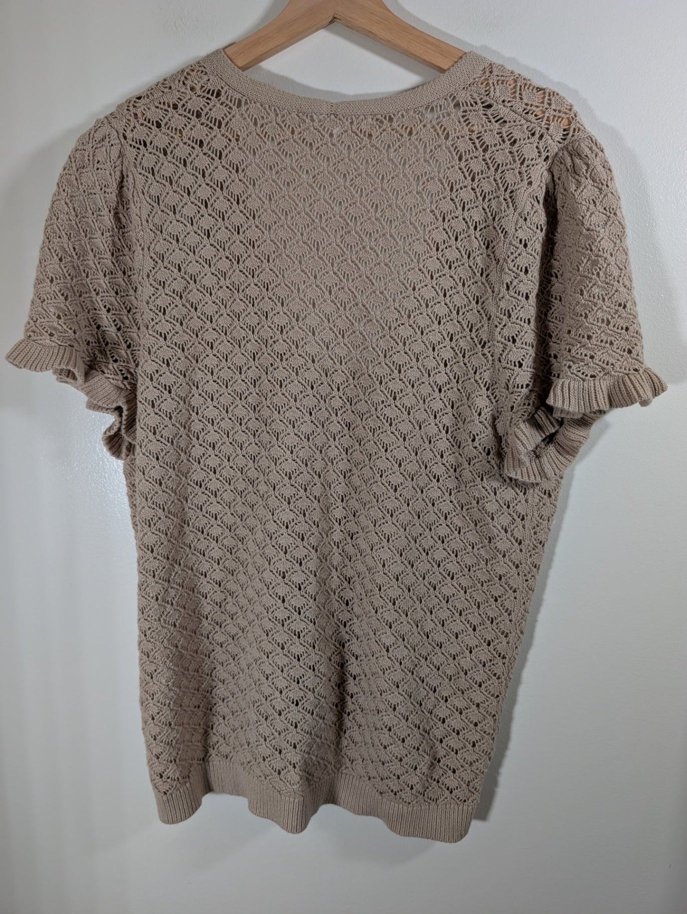 Adison Parker crochet-style cardigan - Large
