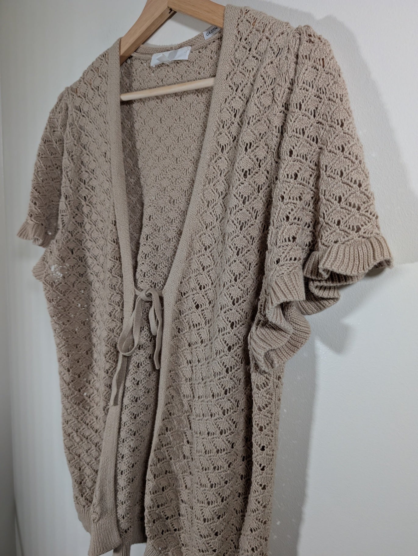 Adison Parker crochet-style cardigan - Large