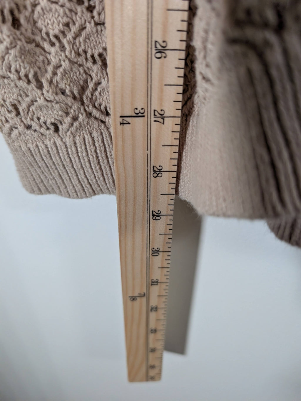 Adison Parker crochet-style cardigan - Large