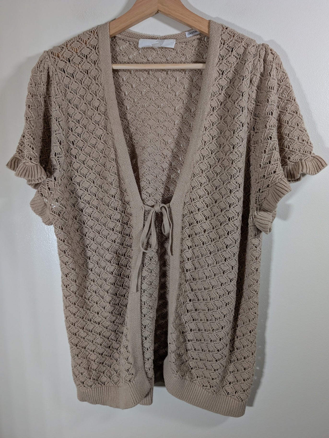 Adison Parker crochet-style cardigan - Large