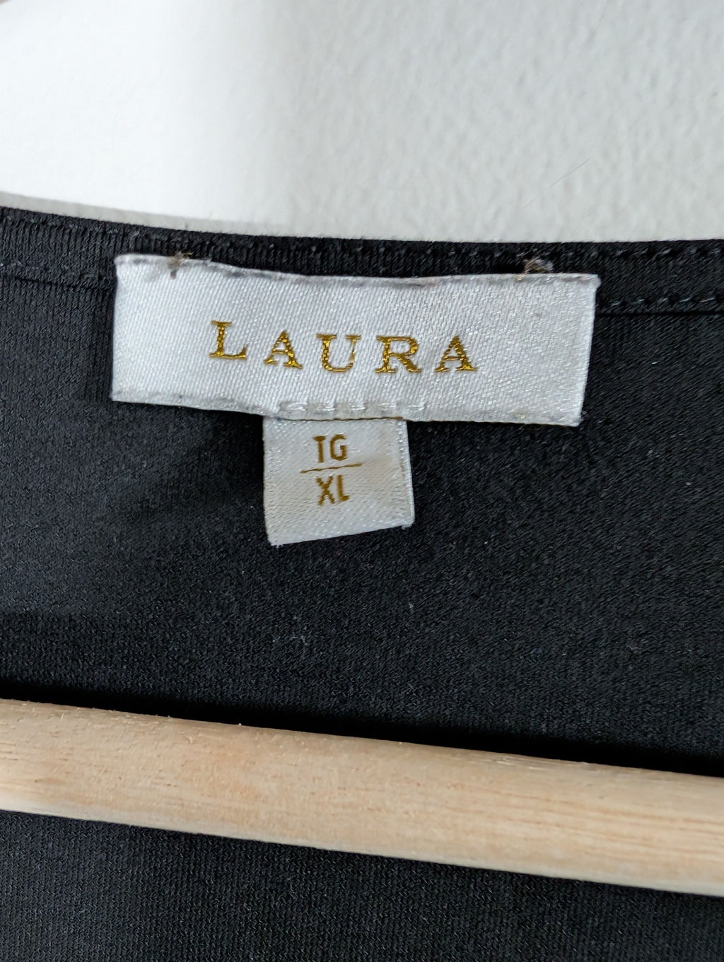 Laura black blouse- XL