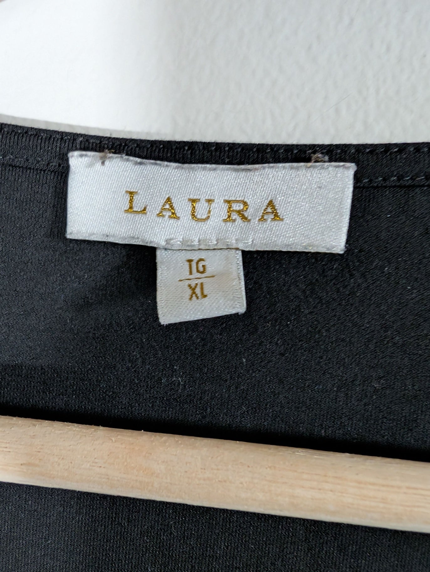 Laura black blouse- XL