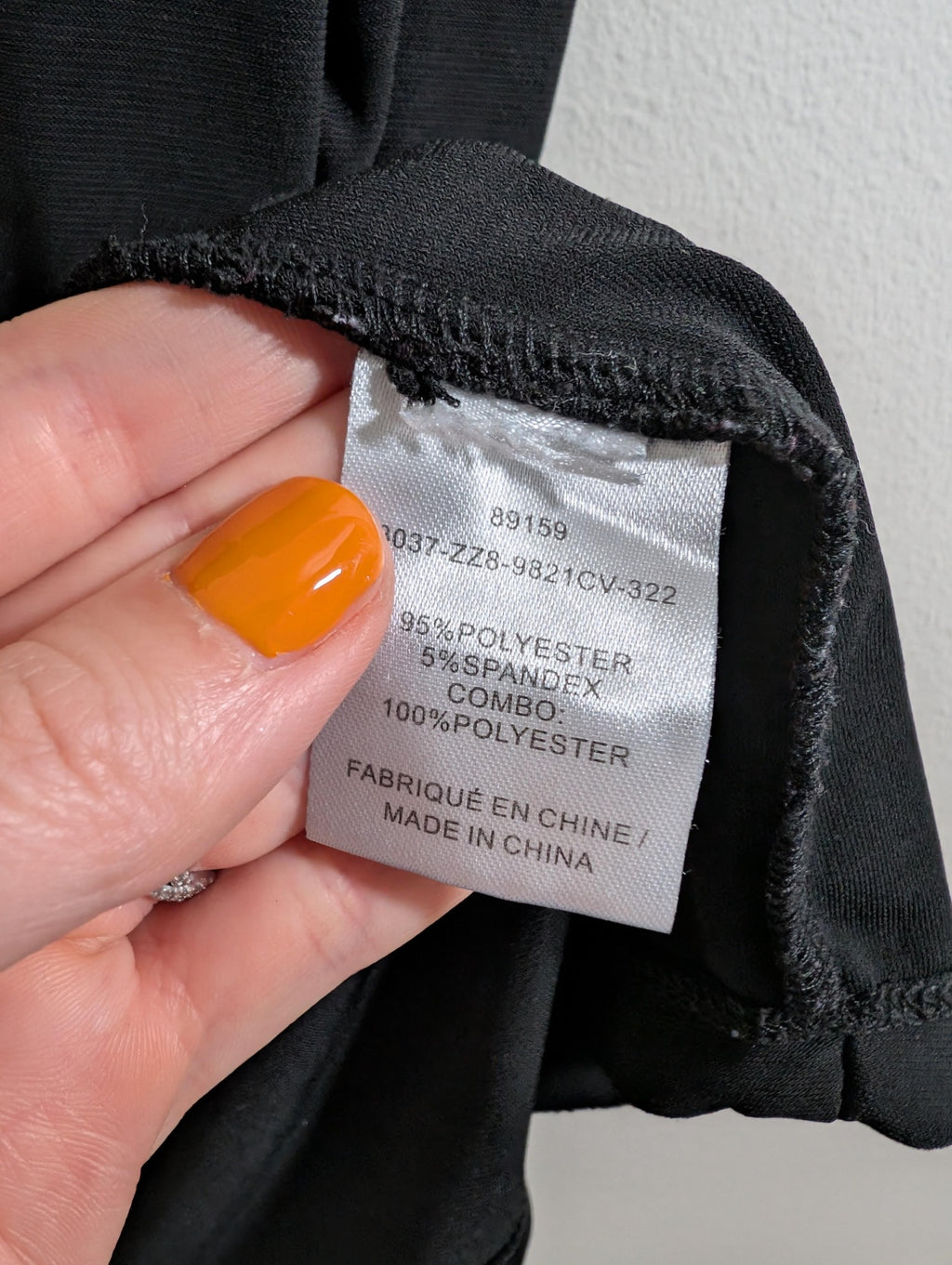 Laura black blouse- XL
