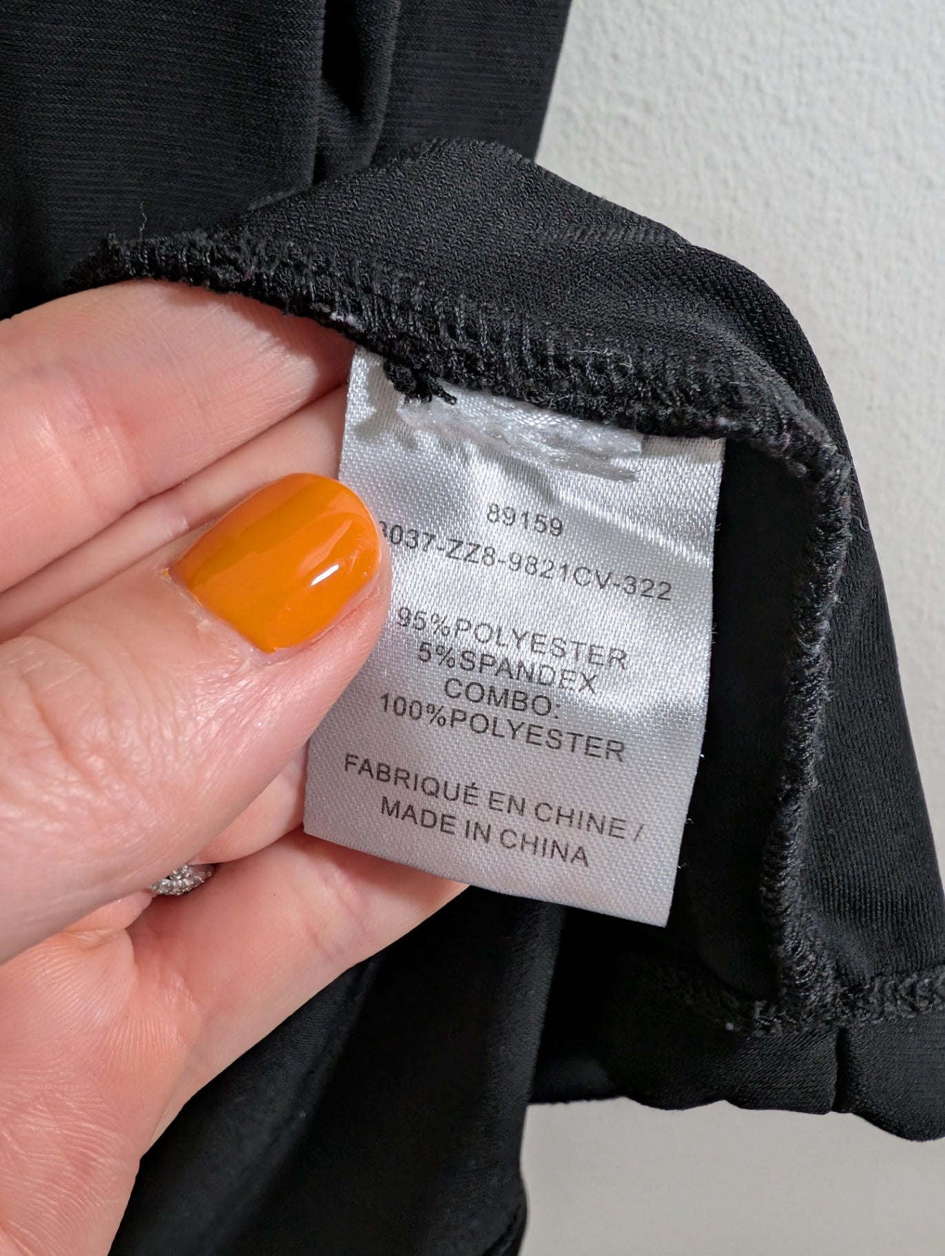 Laura black blouse- XL