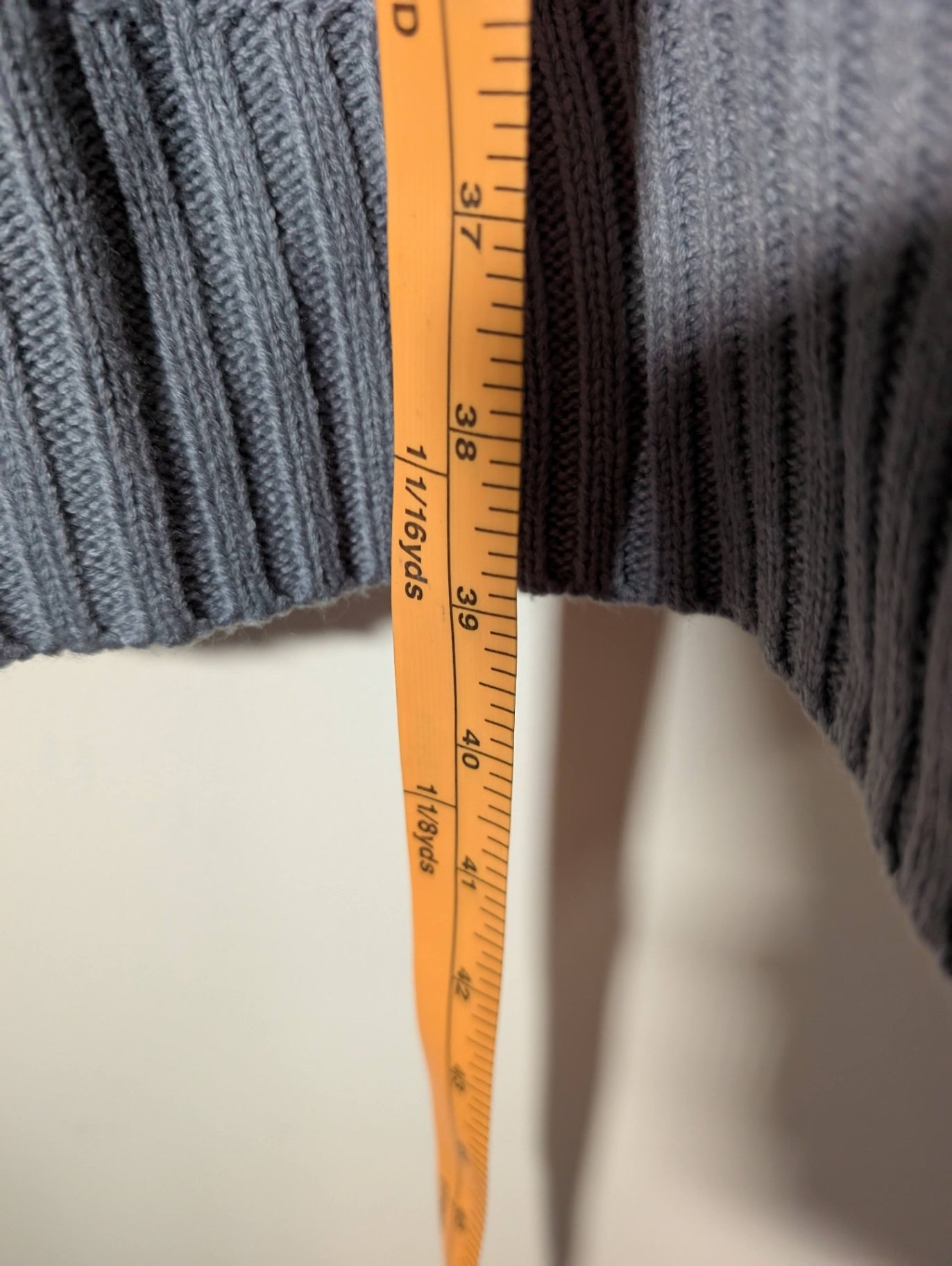 No label blue long cardigan  - XL