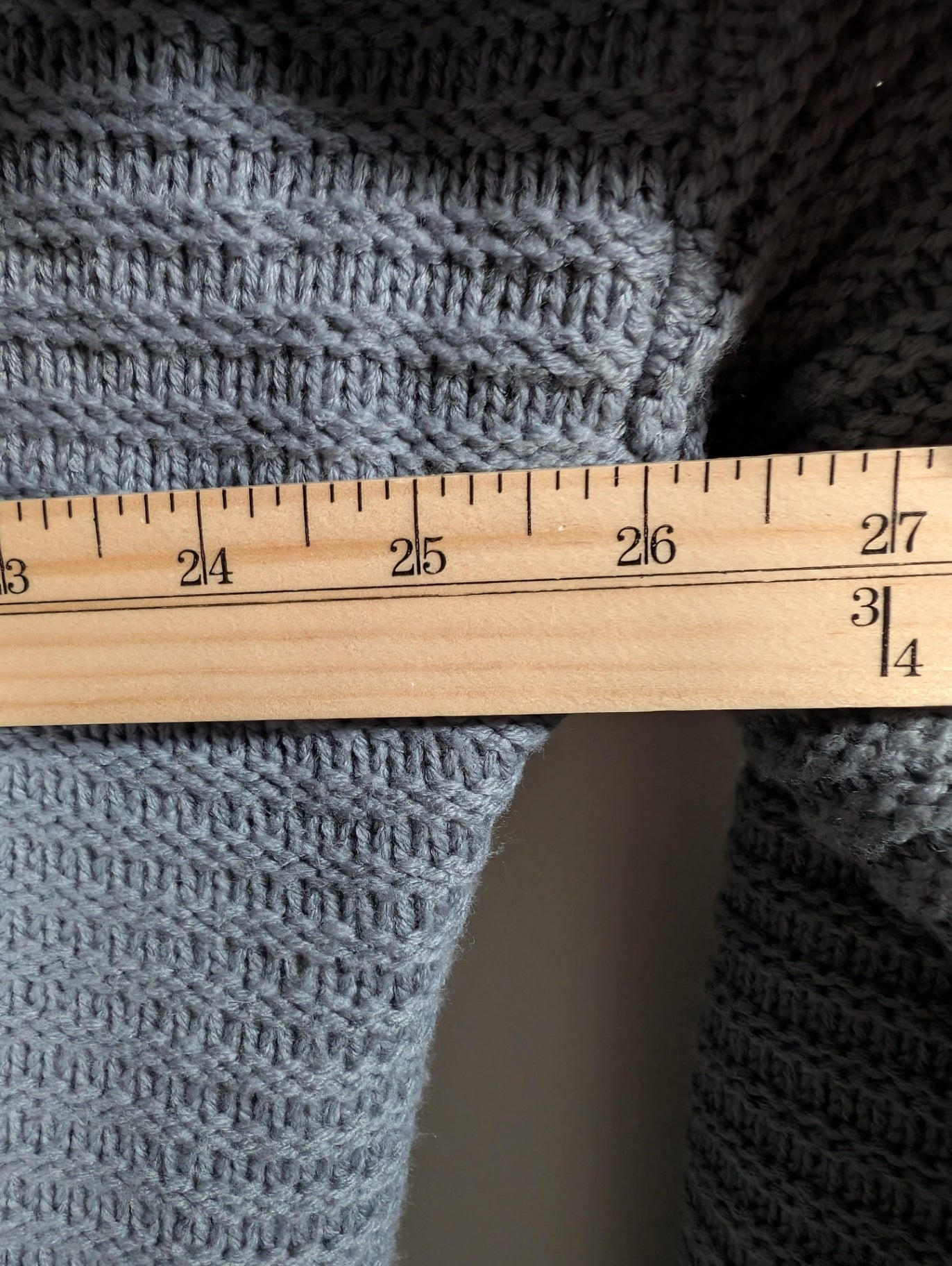 No label blue long cardigan  - XL