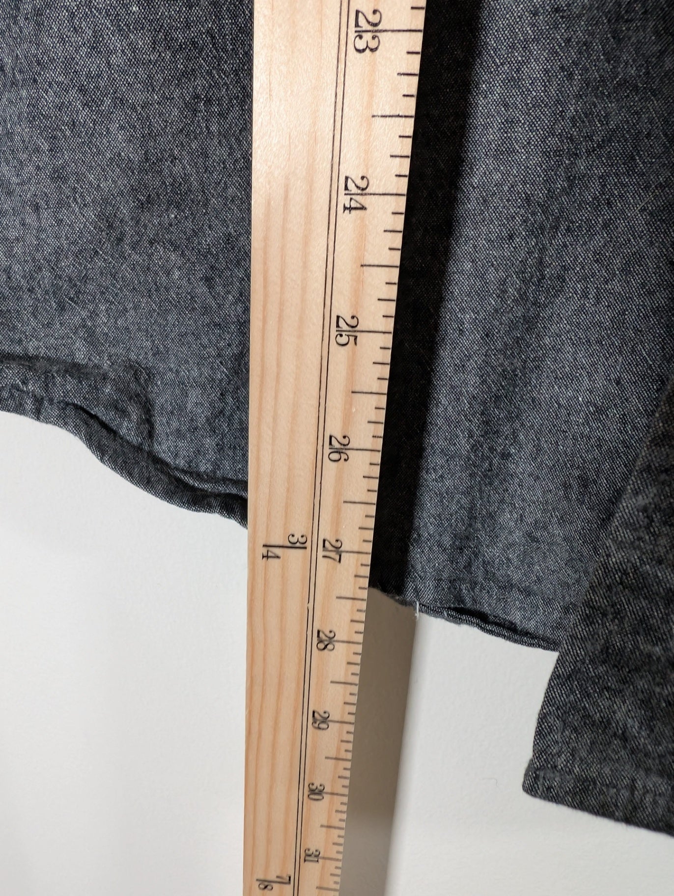 Frank + Oak grey button up- Medium