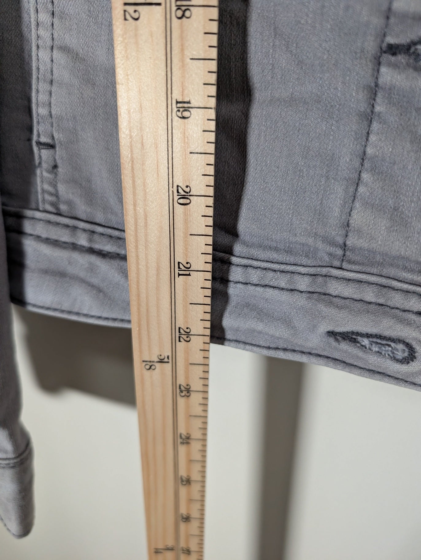 Kensie grey denim jacket - Large