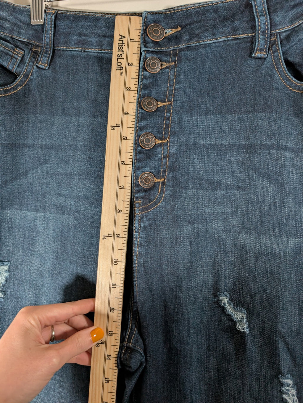 Warehouse One distressed jeans - SZ 34