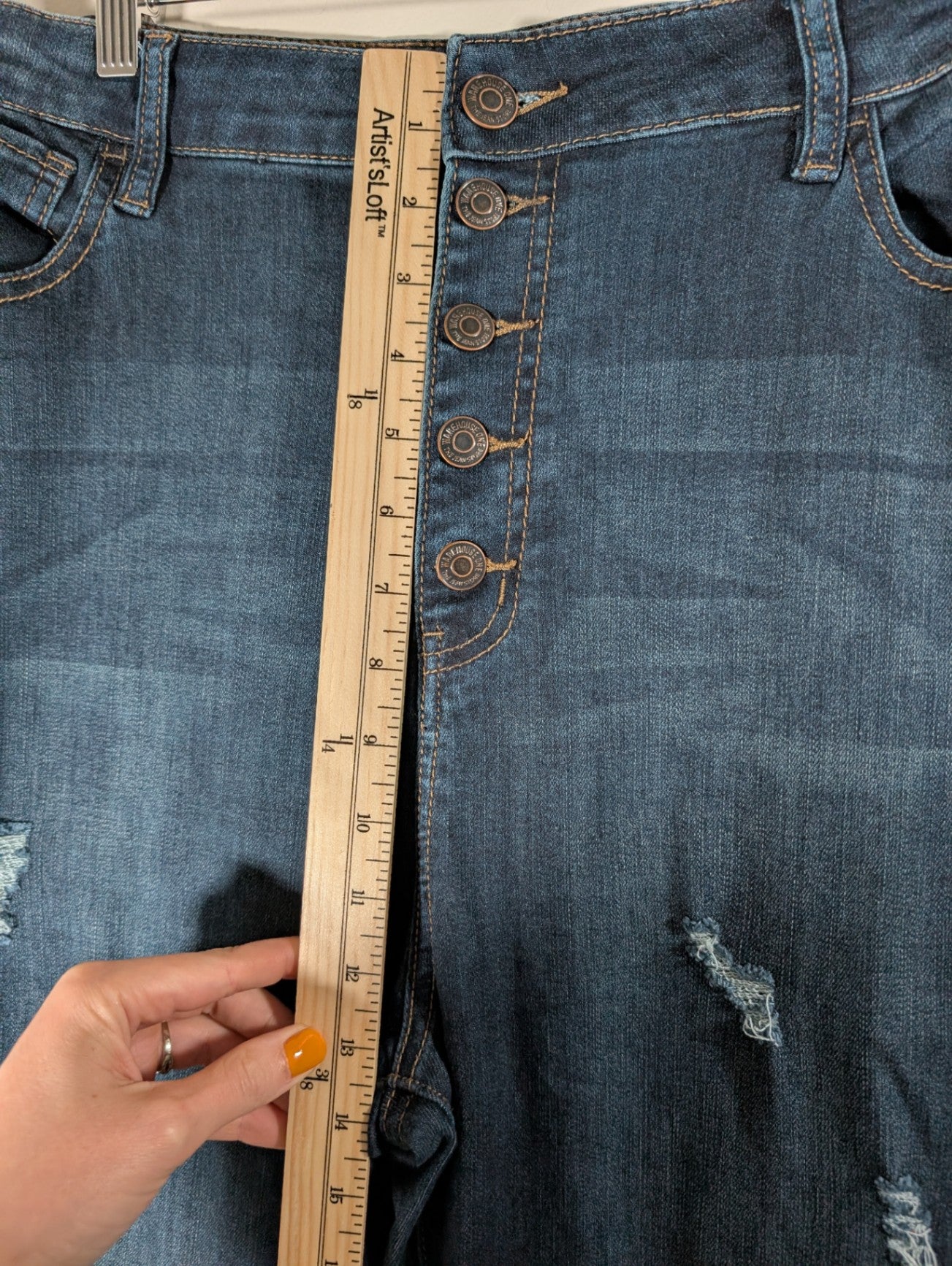 Warehouse One distressed jeans - SZ 34