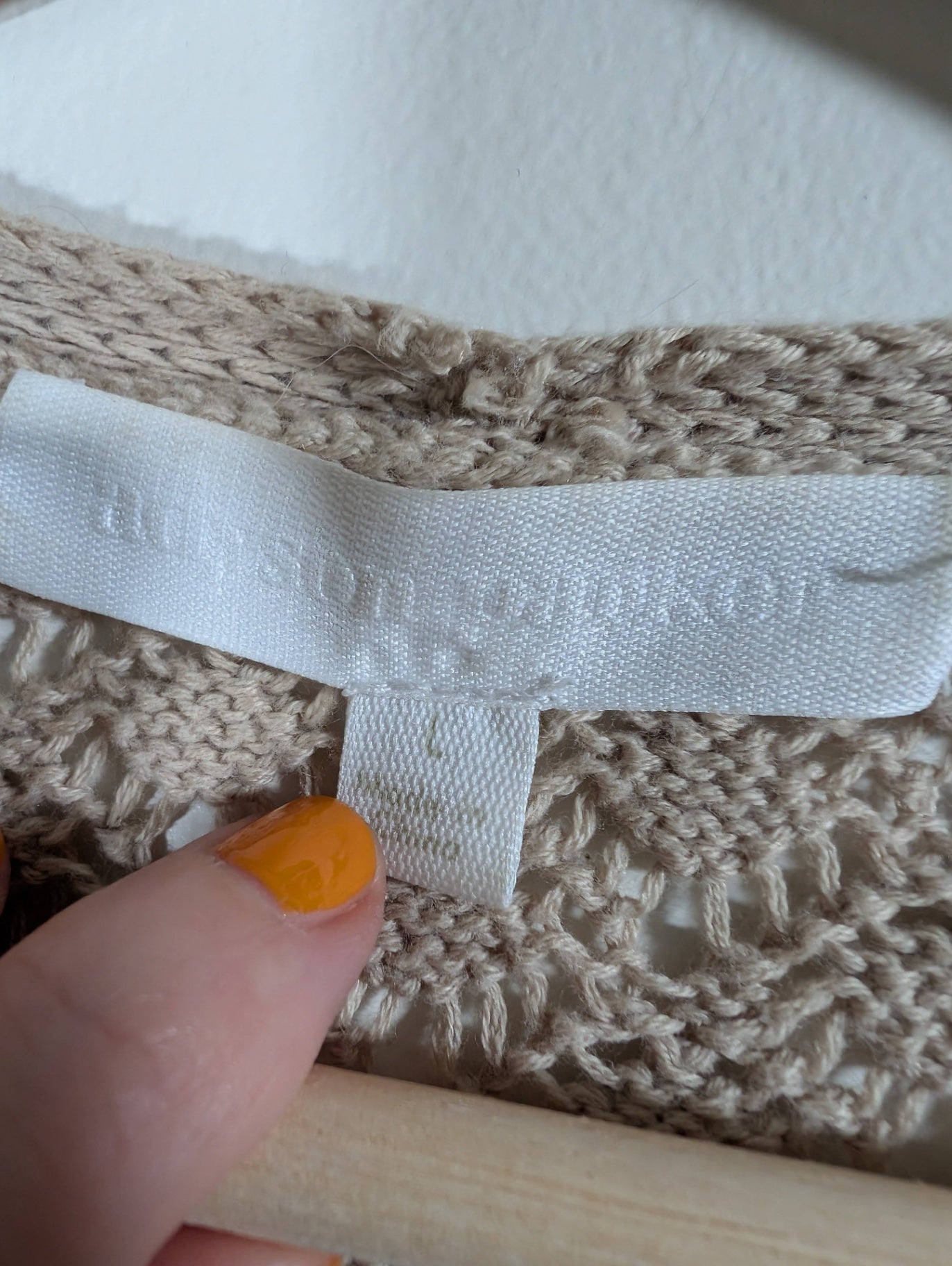 Adison Parker crochet-style cardigan - Large
