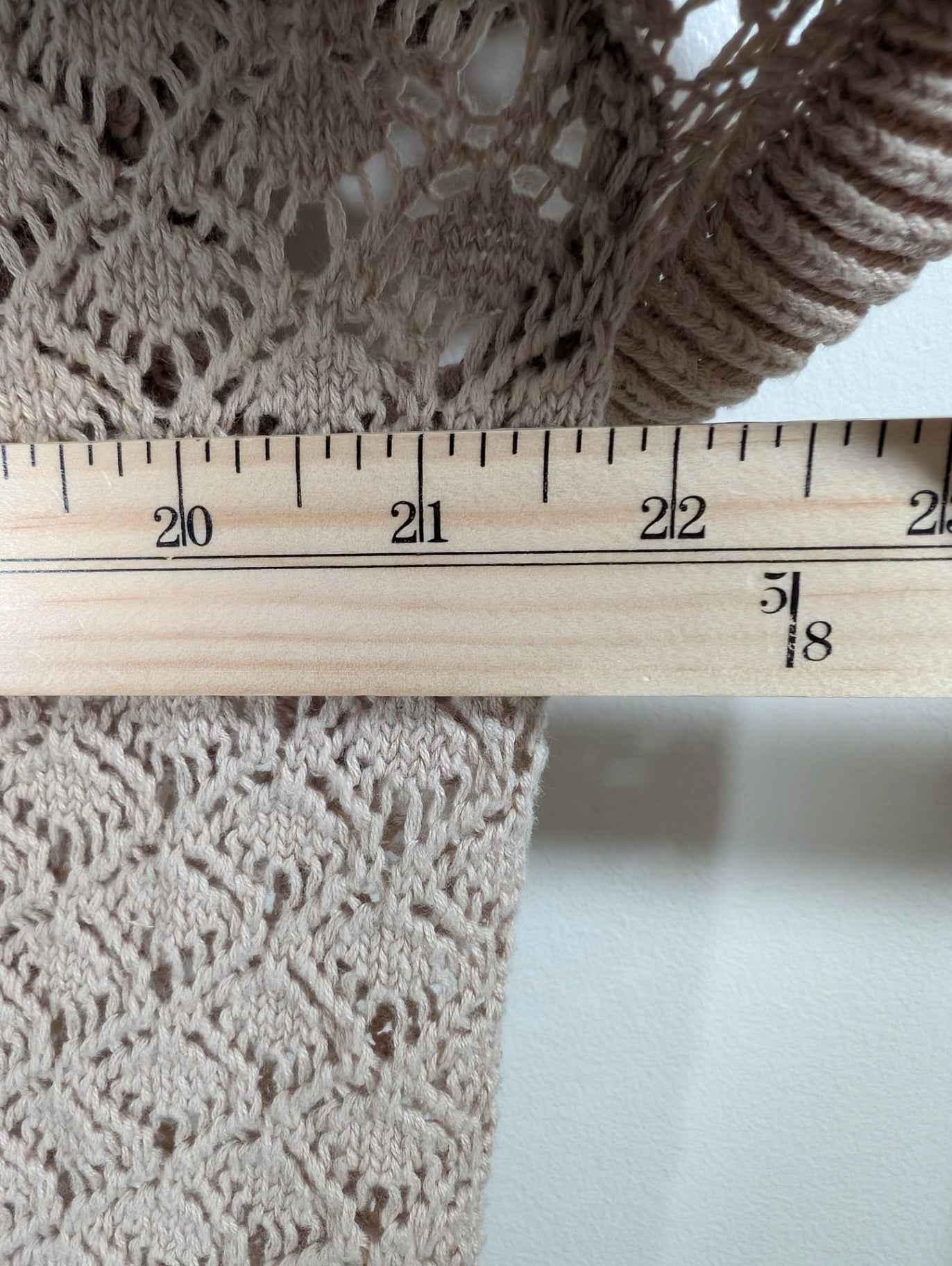 Adison Parker crochet-style cardigan - Large