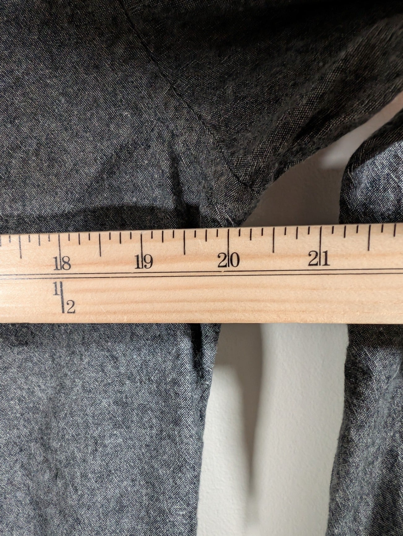 Frank + Oak grey button up- Medium