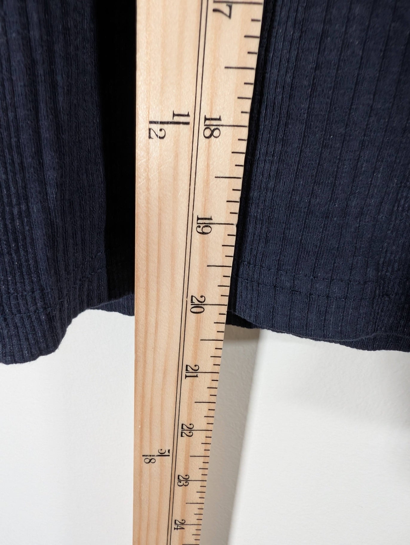 Frank And Oak navy collared tee - Medium