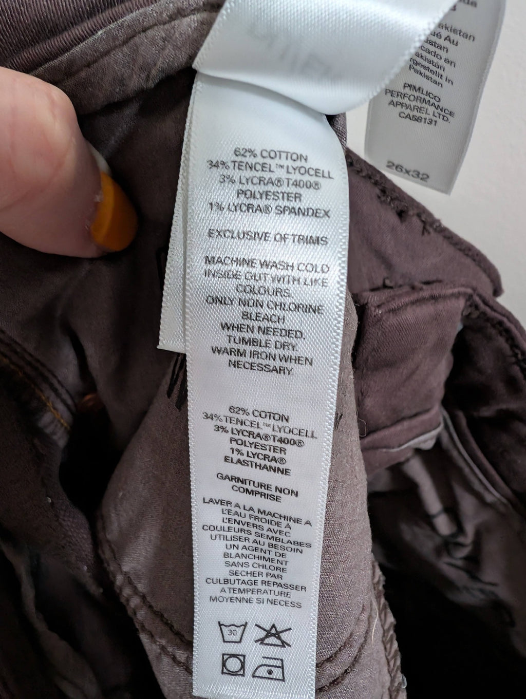 DU/ER the no sweat pant - sz 26
