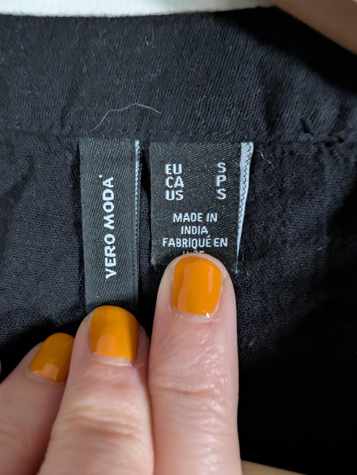 Vero Moda black tunic dress - Small