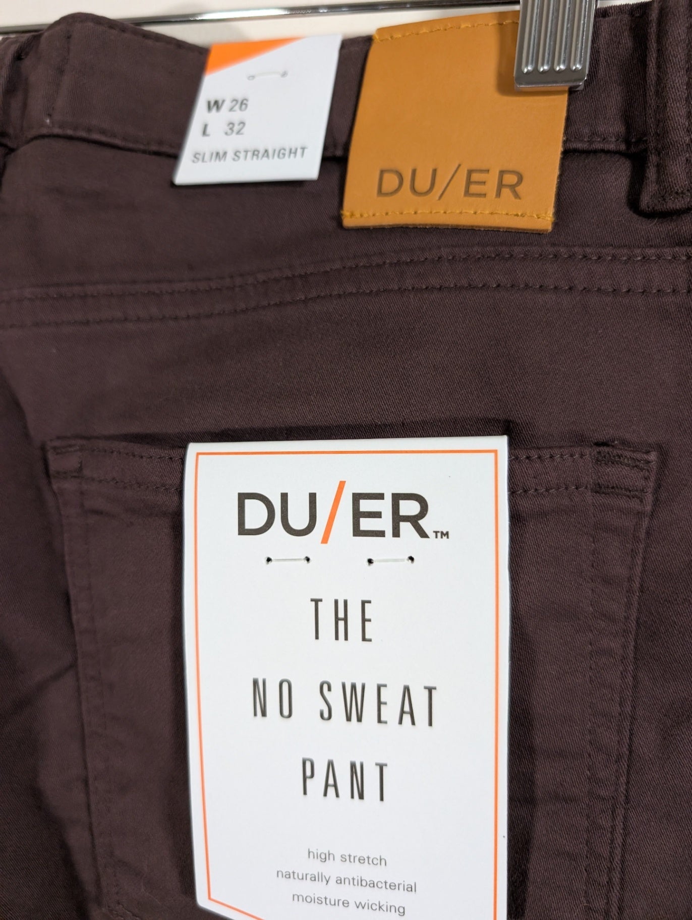 DU/ER the no sweat pant - sz 26
