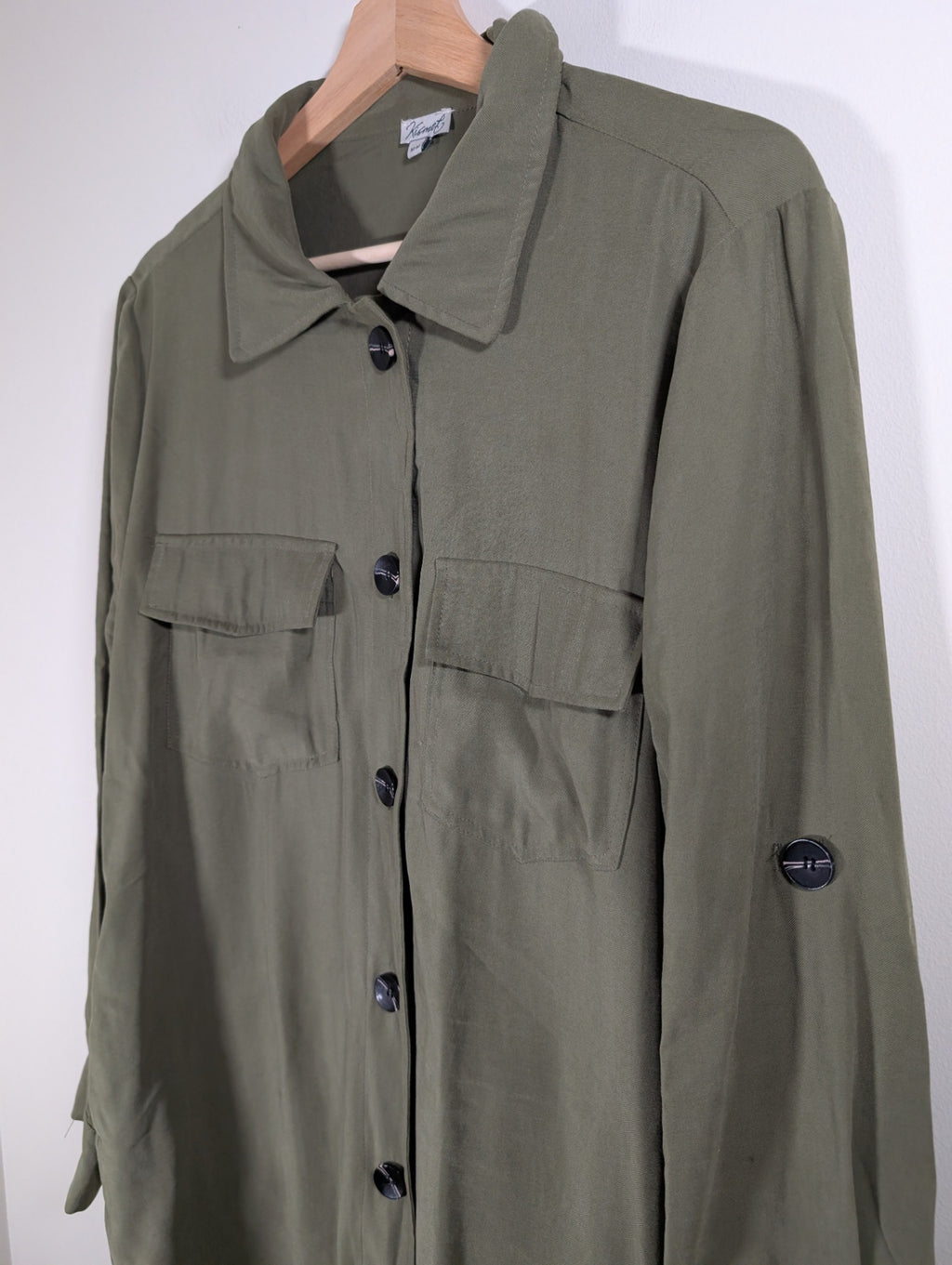 Kismet green long tunic - Medium