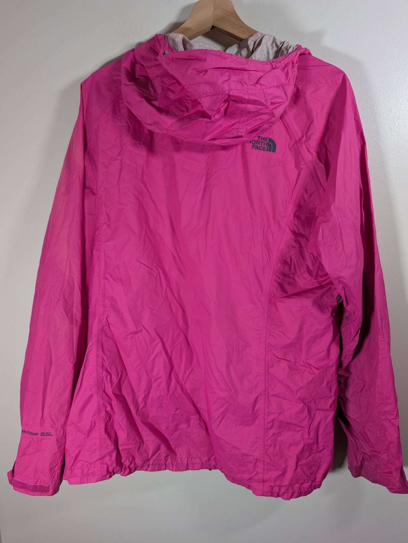 The North Face pink light jacket - XL