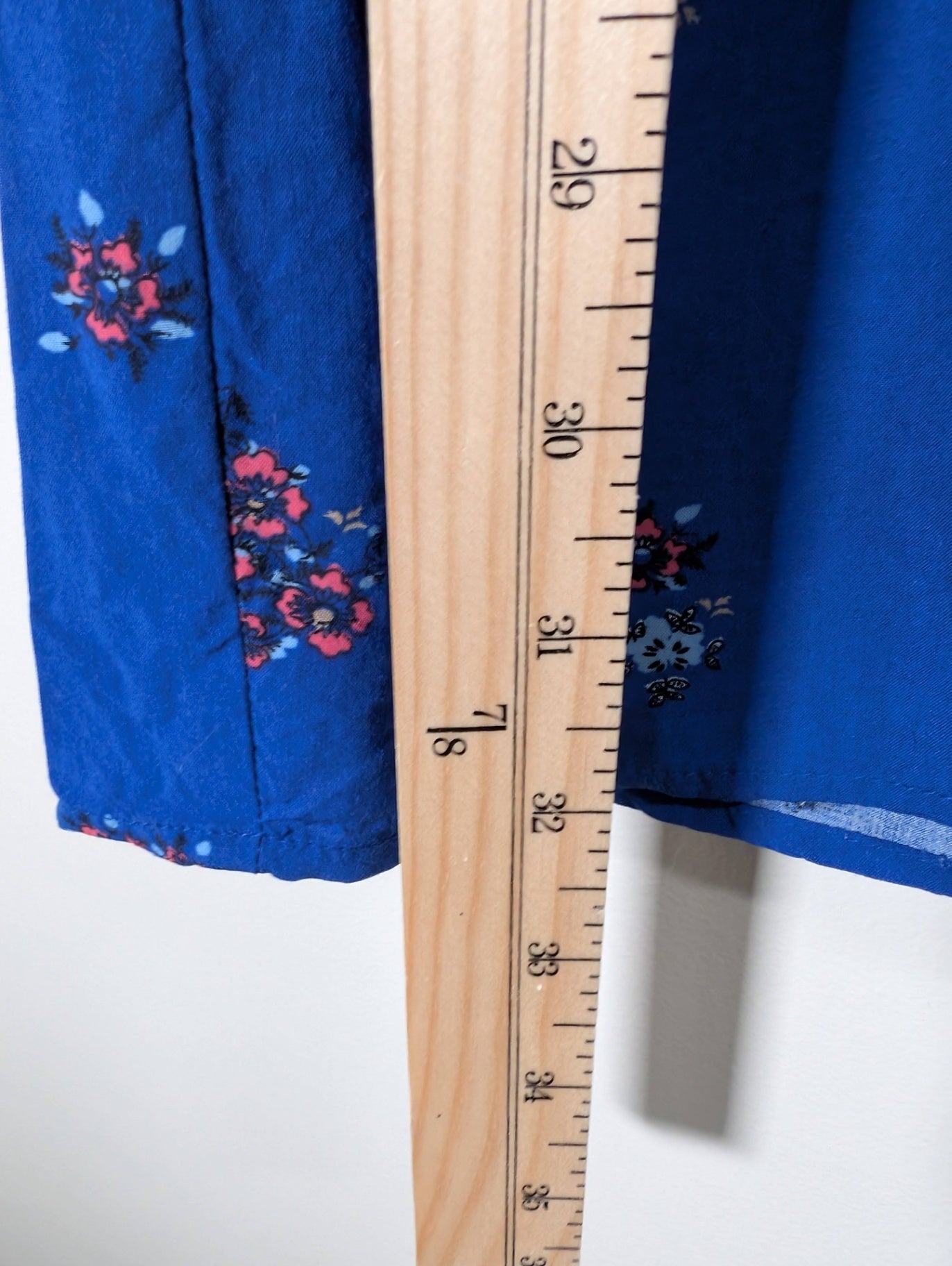 Old Navy blue floral dress - Medium