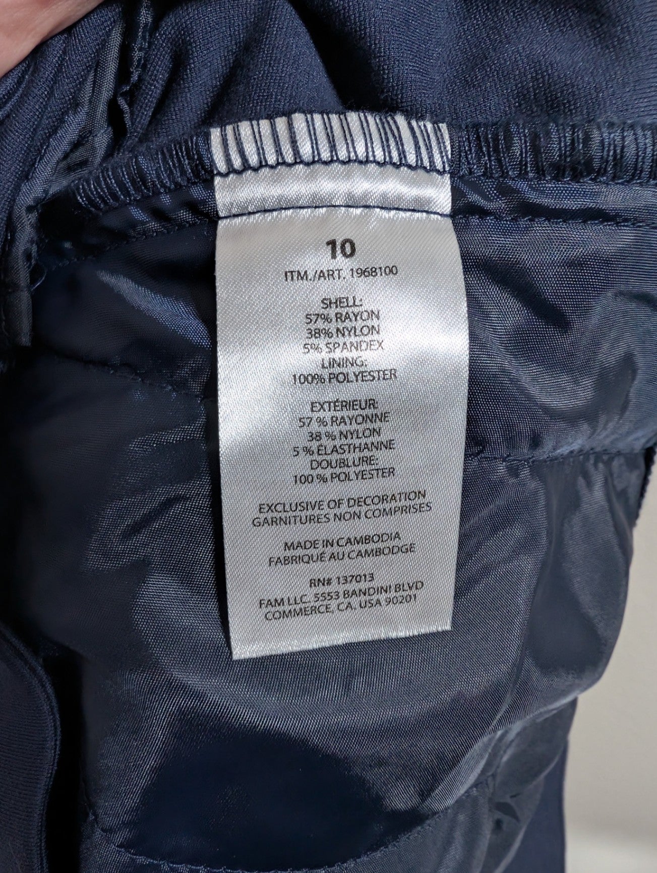 Banana Republic navy dress pants - SZ 10