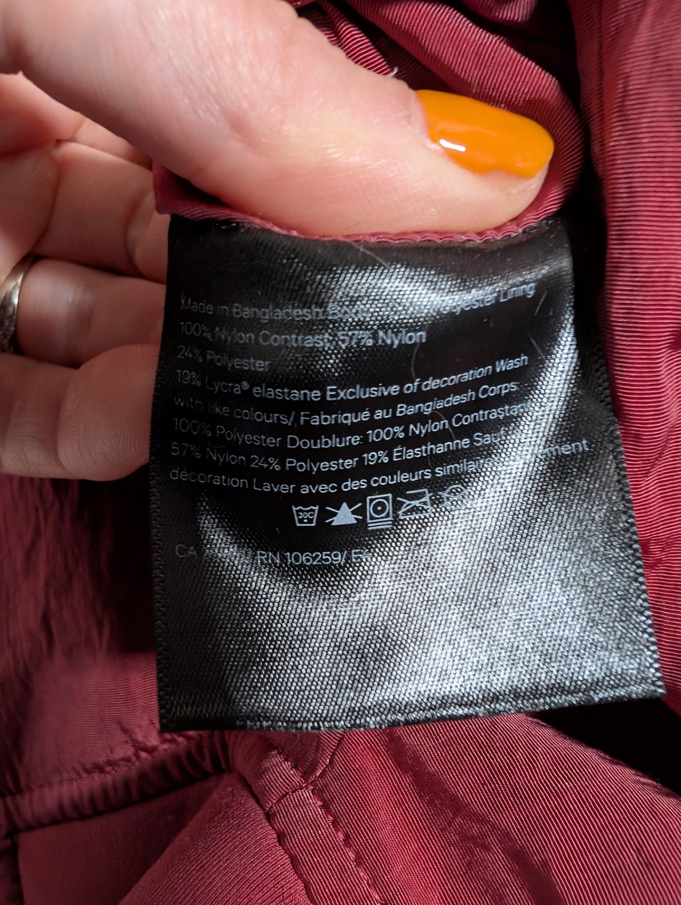 Lululemon serene travels bomber - SZ 8