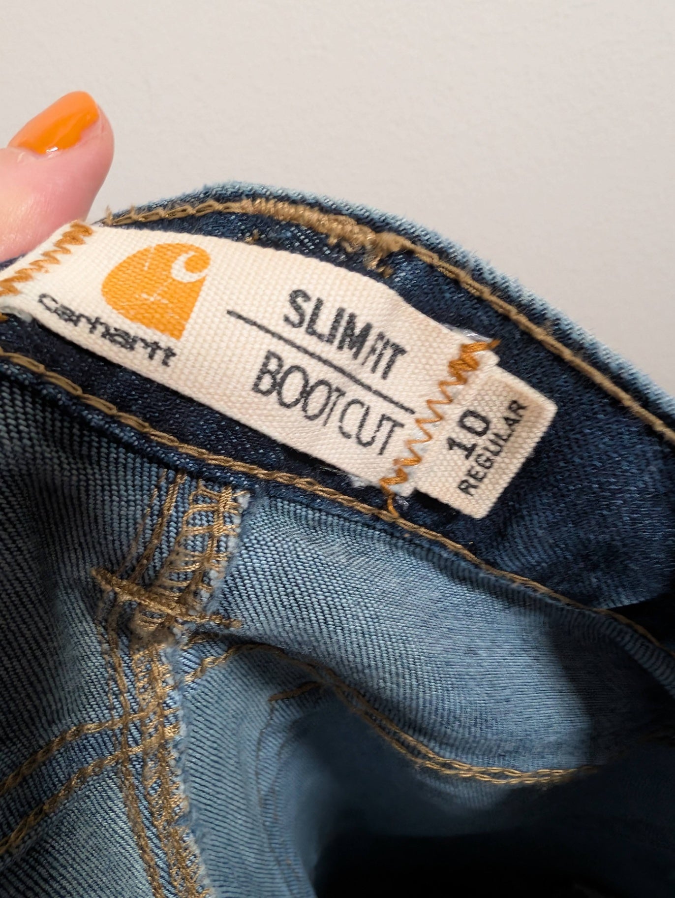 Carhartt slimfit bootcut jeans - SZ 10