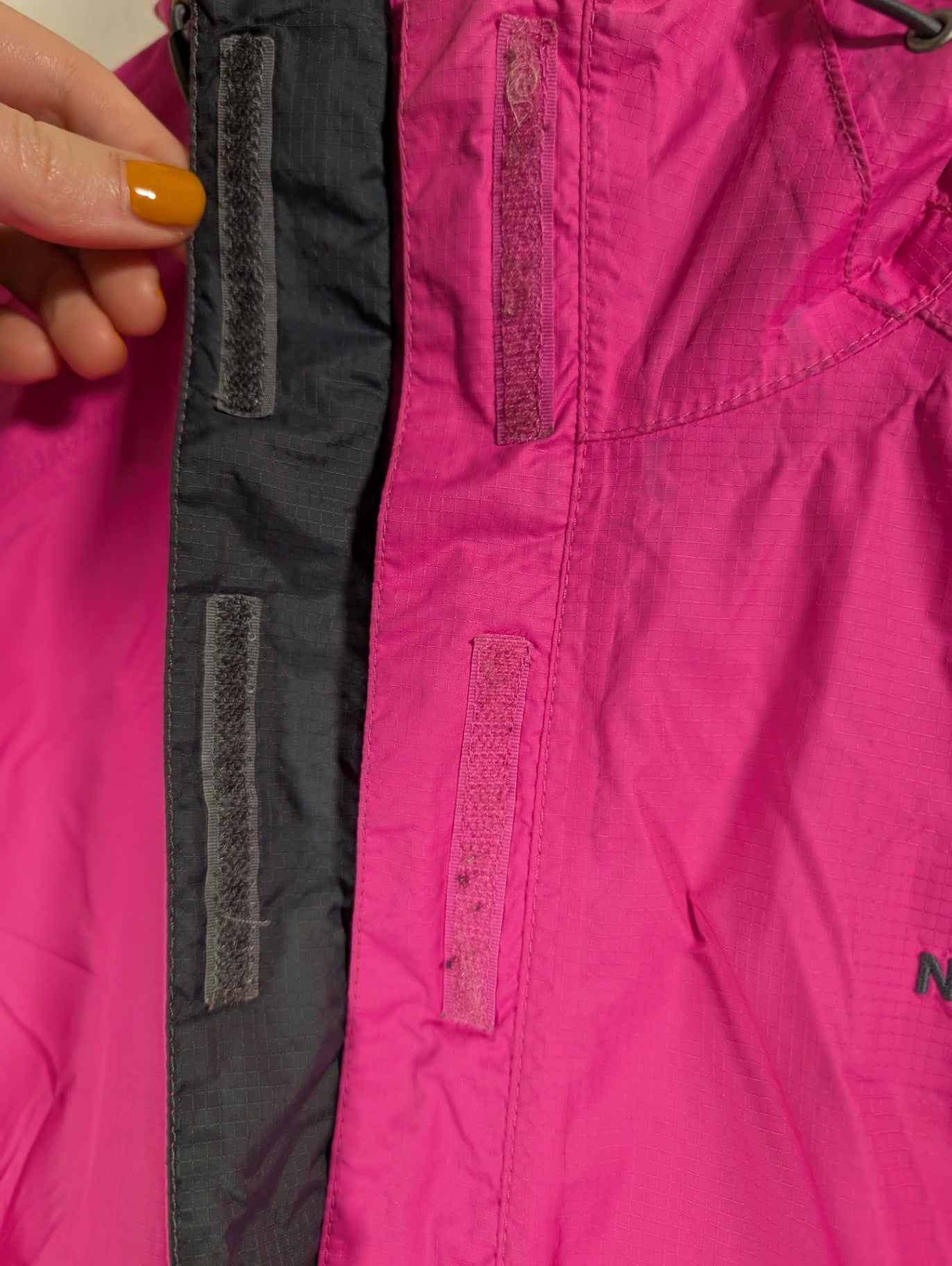 The North Face pink light jacket - XL