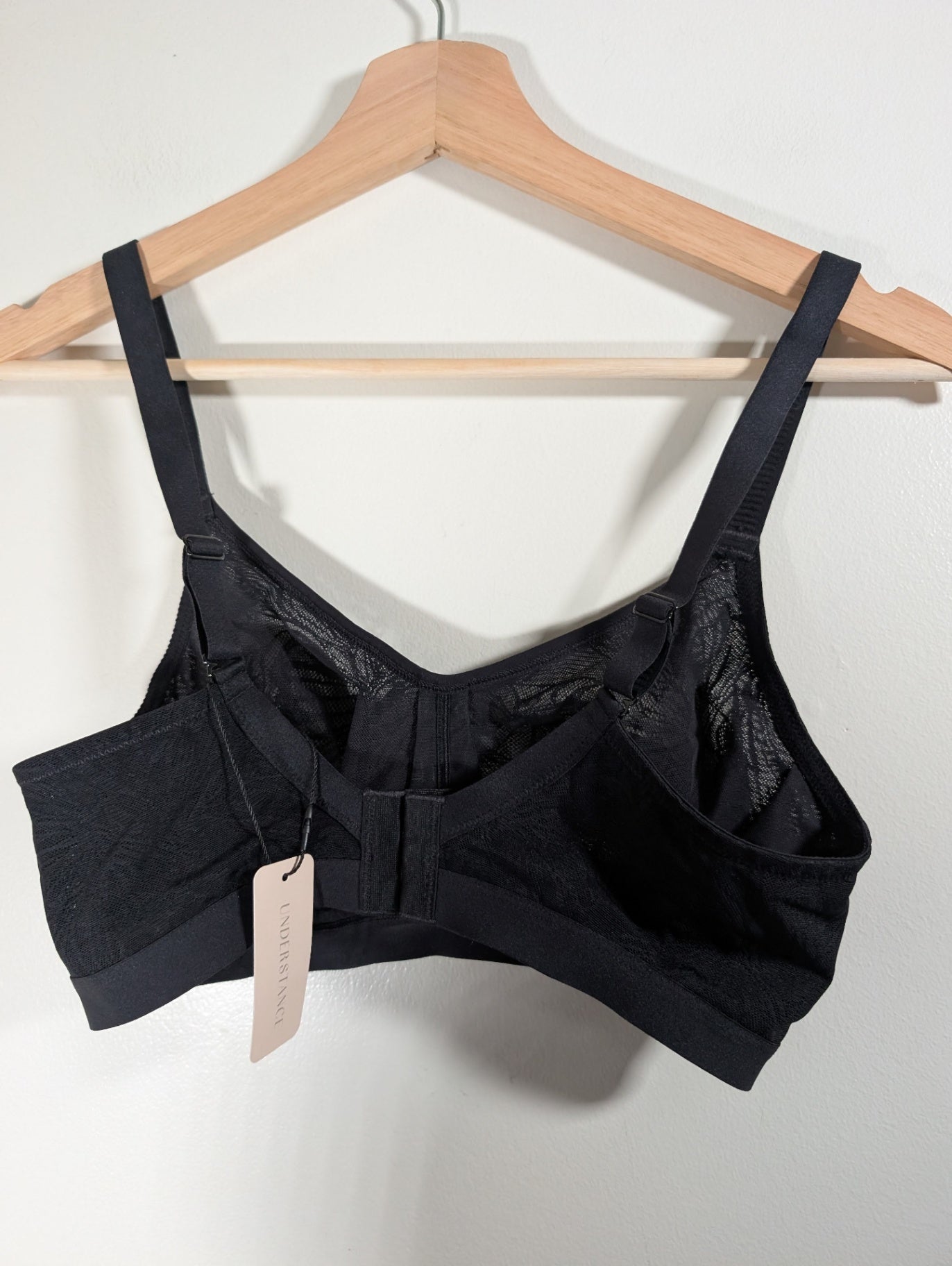 NWT Understance cate lily lace wireless soft cup bra - 34DD