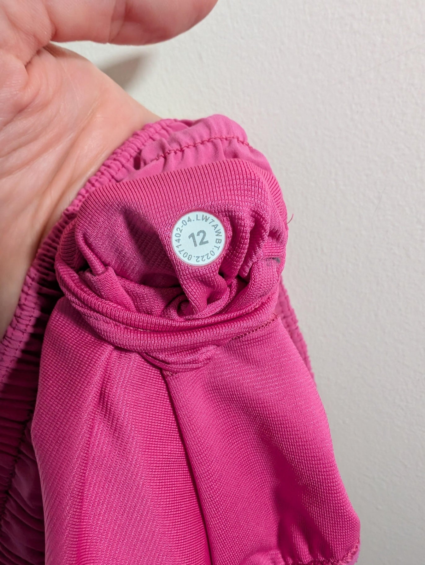 Lululemon pink shorts - SZ 12